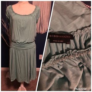 BCBG Drop Waist Short Dress